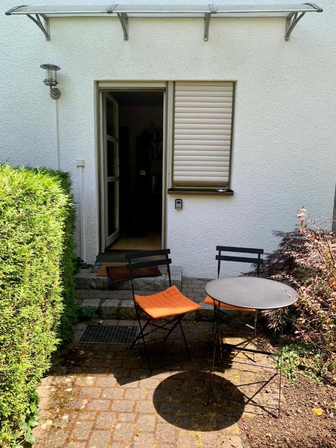 Einladendes Appartement Im Gruenen Fuer 2 Personen Ostrach Exterior foto